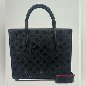 Christian Louboutin top handle in loubinthesky leather